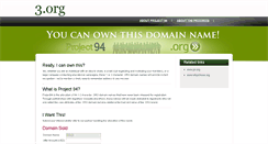 Desktop Screenshot of 3.org