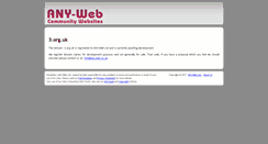 Desktop Screenshot of 3.org.uk